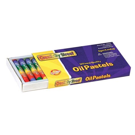 Oil Pastels Assorted Colors 12 Per Pack 12 Packs