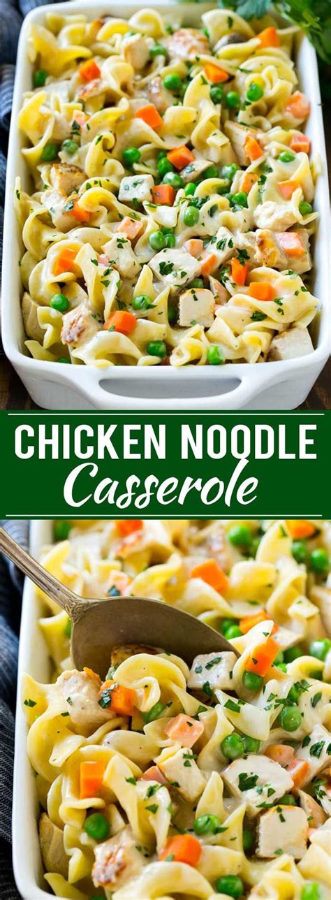 You can try reducing the chicken broth, but if. Chicken Noodle Casserole Recipe | Creamy Chicken Casserole ...