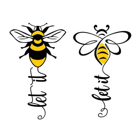 bee svg let it bee svg files for cricut dxf cut file my xxx hot girl