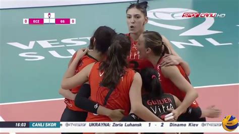 Eczacibasi Vitra Vs Galatasaray 25 Feb 2017 Turkish Women S Volleyball League 2016 2017