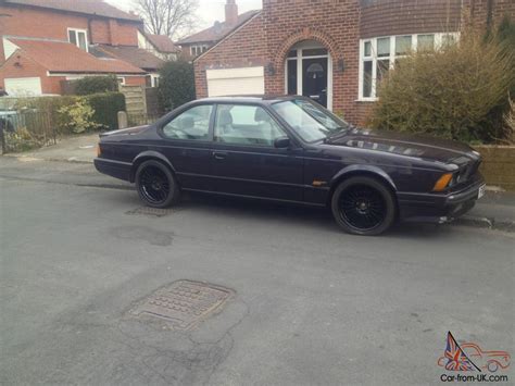 In german this version is called zweite modellpflege. 1989 E24 BMW 635csi Highline Motorsport Edition, Shadowline Option