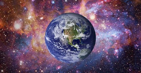 Planet Earth From Space Elements Of This Image Furnished By Nasa