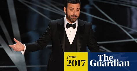 Jimmy Kimmel Skewers Trump Racism In Oscars Opening Monologue Oscars 2017 The Guardian