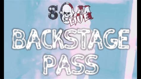 Backstage Pass 2 Youtube
