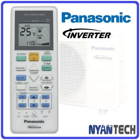 Air conditioner split system remote control codes 2. Panasonic Econavi Inverter Air condi (end 2/2/2019 10:35 AM)