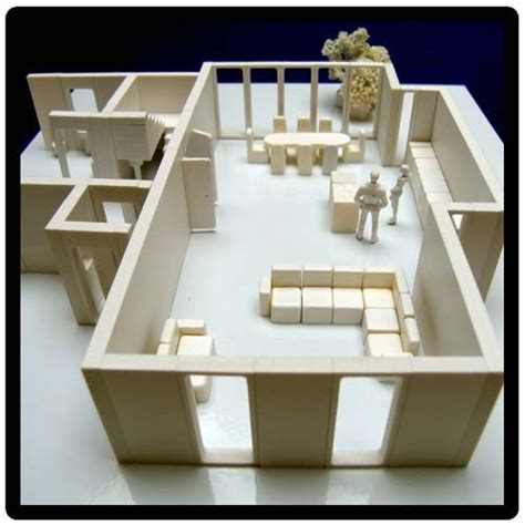 3d Architects Model Kit To Create A Scale Model House Interior