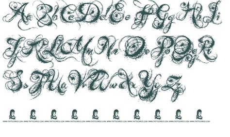 12 1776 Old English Calligraphy Font Images Old English Tattoo