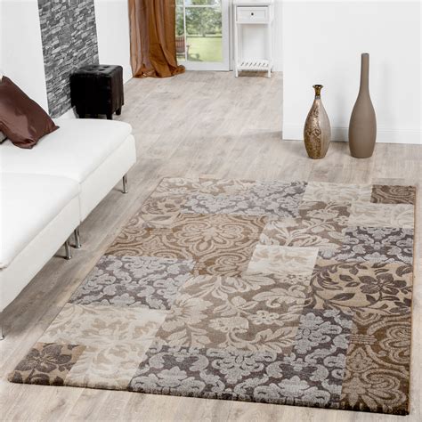 Moderne teppiche einfach online kaufen. Moderner Teppich Wohnzimmer Barock Design Ornamente ...