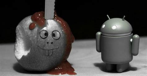 Geek 30 Android Vs Apple Funny Wallpapers Collection