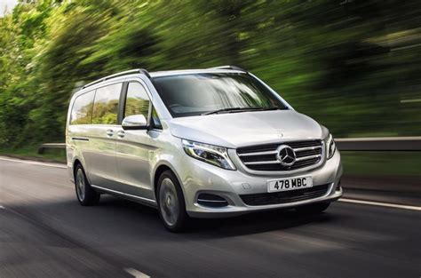 What is the gas mileage of the Mercedes V Class?