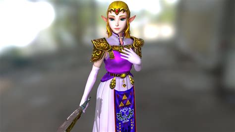 Princess Zelda Ocarina Of Time 3d Model By Kingdom Games