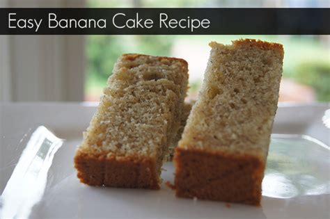 At this time of posting, it is hardpressed to keep the remaining half for dear hubby when he gets home later, lol; Easy Banana Cake Recipe
