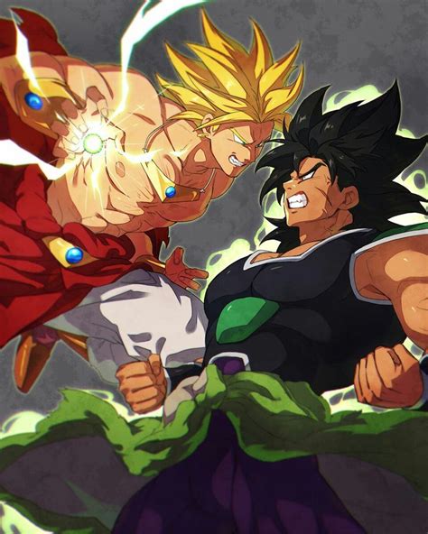 Broly Dbz Vs Broly Dbs Anime Dragon Ball Super Dragon Ball Artwork Dragon Ball Art