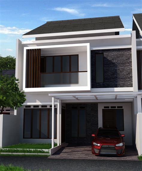 Bicara tentang model rumah minimalis 2 lantai, berikut ini kami akan memberikan 50 model rumah minimalis 2 lantai yang bisa anda gunakan sebagai refrensi dalam memilih rumah idaman anda. Desain Rumah 2 Lantai di Lahan 8 x 15 M2 | DR - 805 - Desain Rumah Jakarta