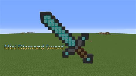 Diamond Sword Minecraft Build