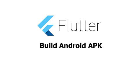 Как собрать apk файл flutter