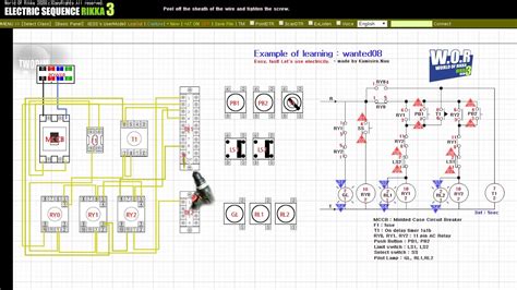 Household circuits carry electricity from the main service these wires are color coded for easy identification. (Electrical sequence wiring) Example of learning wanted08 - YouTube