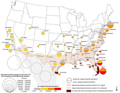 Florida Zika Virus Outbreak Tracking Map Turner Pest Control Zika Virus Florida Map