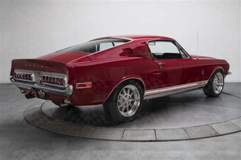 1968 Ford Shelby Mustang Gt350 Cars Fastback Red Classic