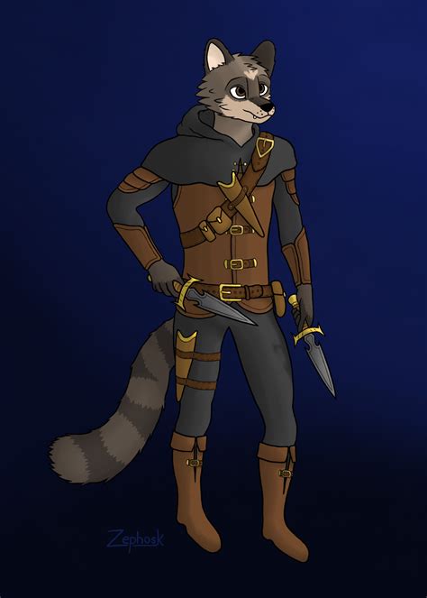 Rogue Raccoon Art By Me Rfurry