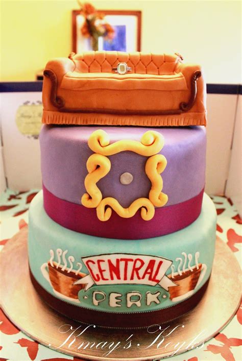 Those who are crazy about fancy desserts will love this show. Friends Tv Show Cake - CakeCentral.com