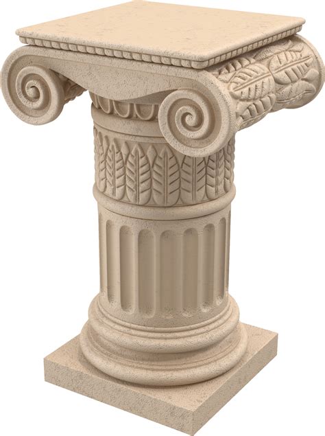 Columns Png Image Ionic Order Pillar Design Pedestal