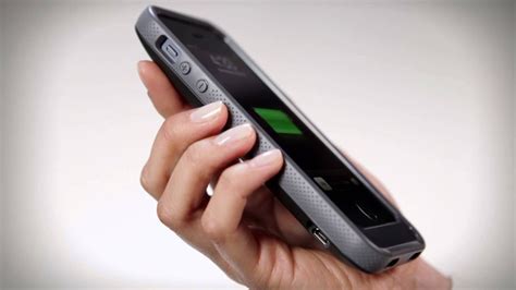 Belkin Grip Power Battery Case For Iphone 5 Youtube