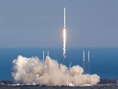 Spacex Rocket Lands Safely On A Ship At Sea For The First Time Kcur
