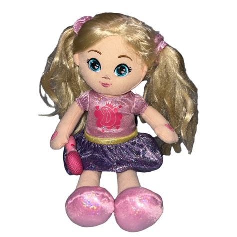 Love Diana Toys Love Diana 5 Popstar Plush Doll Sing Record Play Cheer Metallic Outfit Works