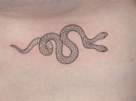 Simple Two Headed Snake Tattoo Tattoos Petite Tattoos Snake Tattoo