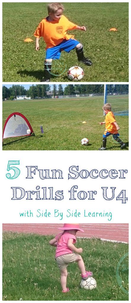 Soccer Drills For 5 6 Year Olds 4 Drills To Improve Soccer Dribbling