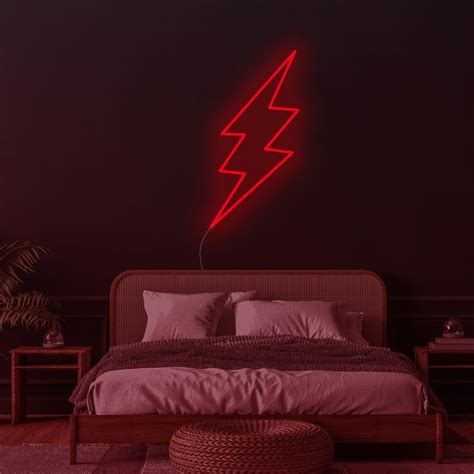 Lightning Bolt Led Neon Sign Shop Led Neons For Sale
