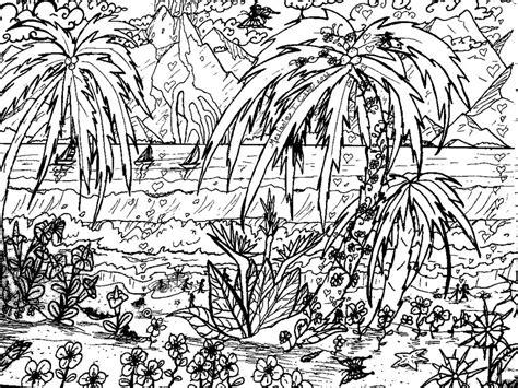 Happy summer coloring page getcoloringpages. Tropical coloring, Download Tropical coloring for free 2019