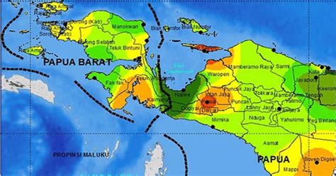 Peta Indonesia Lengkap Dengan Nama Provinsi Papua Barat Imagesee