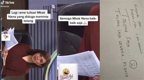 Viral Video Najwa Shihab Pegang Kertas Di Belakangnya Ada Kode Minta Tolong Warganet