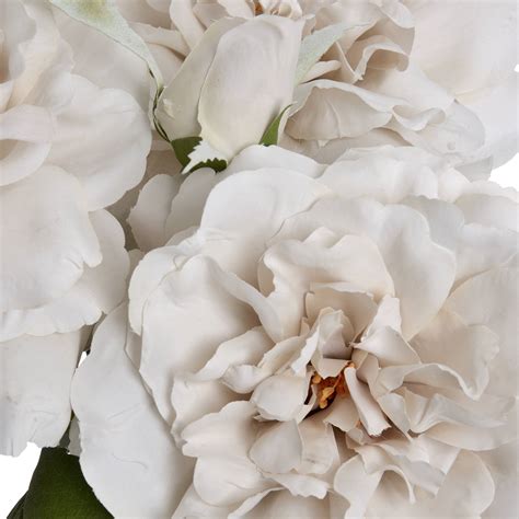 White Short Stem Rose Wholesale By Hill Interiors