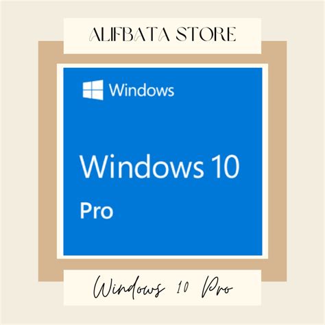 Jual Ms Windows 10 Pro License Original Lifetime Shopee Indonesia