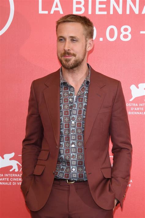 Ryan Gosling At The Venice Film Festival August 2018 Popsugar Celebrity Uk Photo 37