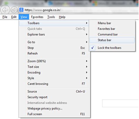 Toolbars In Internet Explorer 11 Microsoft Community