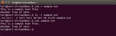 How To Quickly Create A Text File Using The Command Line In Linux