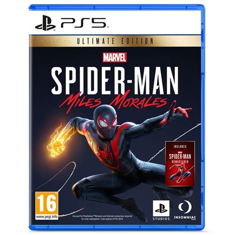 Marvels Spider Man Miles Morales Ultimate Edition Ps5 Smyths Toys Uk