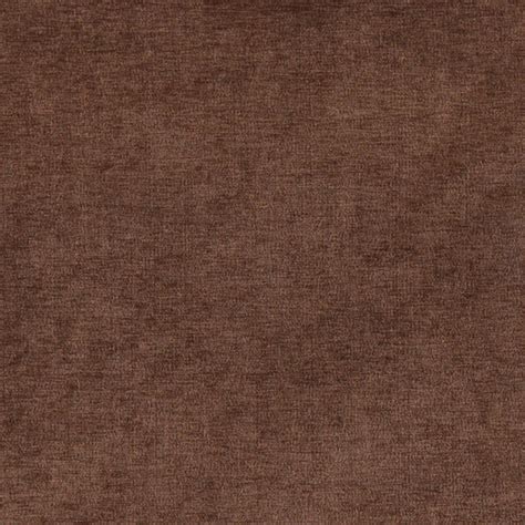 Chocolate Brown Solid Woven Velvet Upholstery Fabric By The Yard