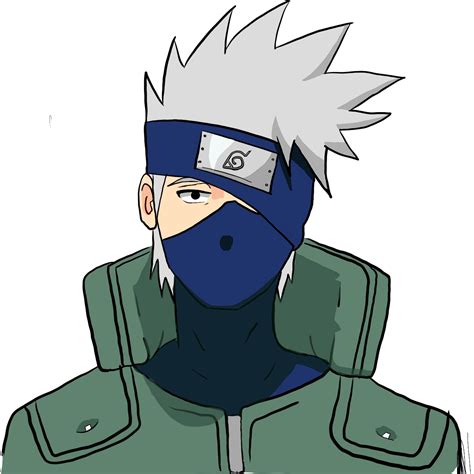 Kakashi Full Body Drawing With Color