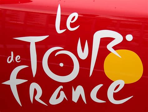 Logo De Lepreuve Logos Tour De France Fond Rouge