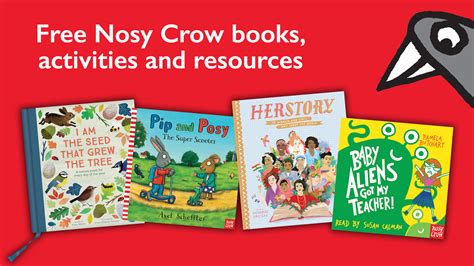 free nosy crow books activities and resources reading agency