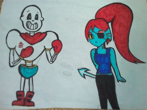 Papyrus And Undyne By Comicvoice On Deviantart