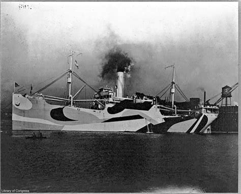 Long Before Mod Design These Graphic Wwi Razzle Dazzle Ships