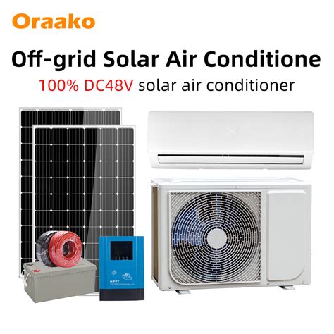 Solar Ac Dc Hybrid Air Conditioner Solar Window Air Conditioner China