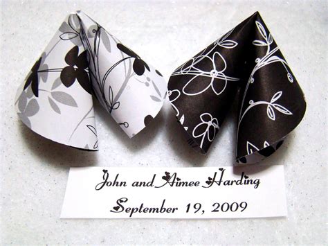 Black And White Origami Fortune Cookies Set Of 50 On Storenvy