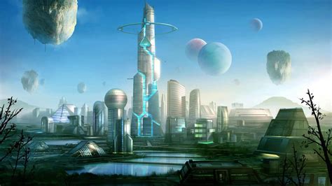 Future City Art Wallpapers Top Free Future City Art Backgrounds
